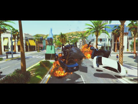 GTA 5 INSANE PHANTOM WEDGE CRASHES