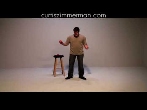 How to 3 ball bounce juggle - Curtis Zimmerman