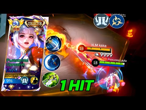 LAYLA 1-HIT DELETE BUILD! 💀 INSANE DAMAGE 😱 (100% OP) - MLBB