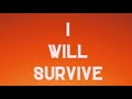 Gloria Gaynor - I will survive (Sped up)