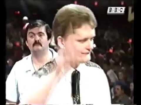 1993 Darts Embassy world championship second round Ronnie Sharp v Alan Warriner