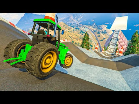 HE TENIDO MUCHA SUERTE !! MEGA RAMPA IMPOSIBLE HELADA !!!! GTA V ONLINE