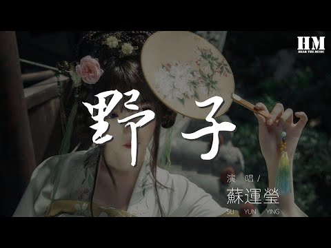 蘇運瑩 - 野子『吹啊吹啊我的驕傲放縱』【動態歌詞Lyrics】