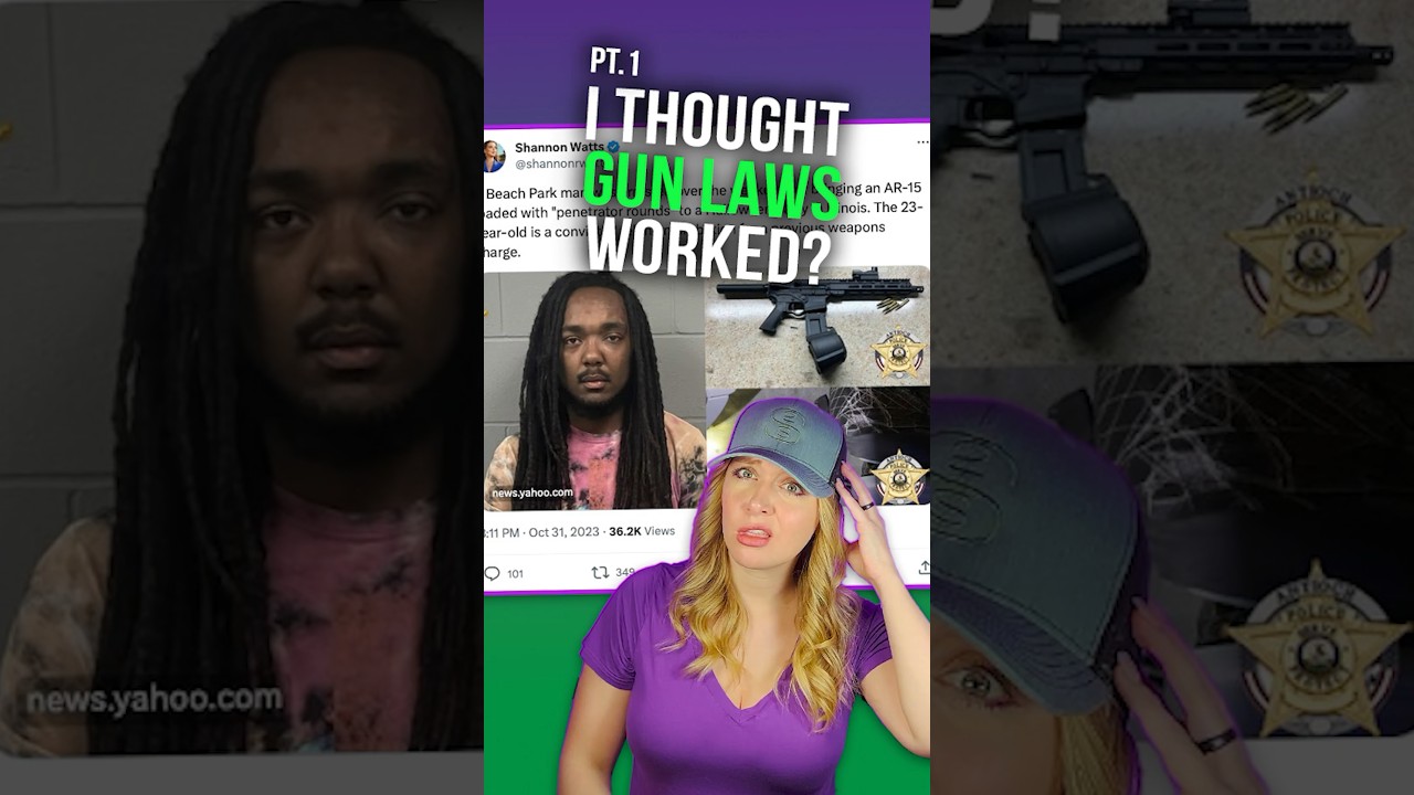Watts: Proving Gun Control does NOT work… #shortsvideo  #shortsfeed  #shorts