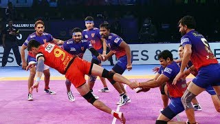 Pro Kabaddi 2018 Highlights | Dabang Delhi vs Bengaluru Bulls | Hindi