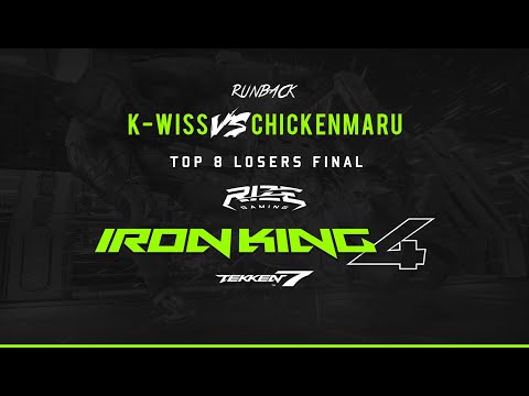 ELF | Kwiss (Hwo) vs RIZE | Chickenmaru (Josie) [RUNBACK] - IRON KING 4