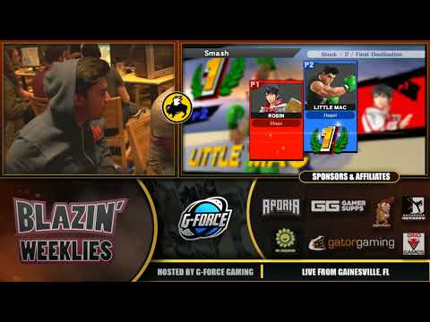Blazin Weeklies #38  - Loser's Round 4: RoguePenguin (Robin) vs. Wonderbread (Little Mac)