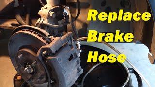 How To Replace Brake Hoses & Bleed Brakes - EASY DIY