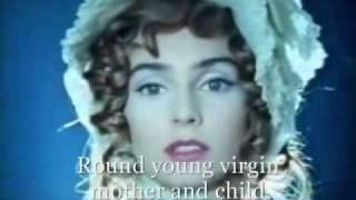 Sinead O&#39;Connor - Silent night ( with lyrics)