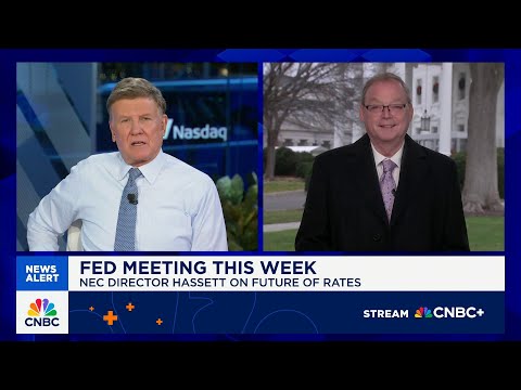 Watch CNBC's full interview with White House National Economic Council Director Kevin Hassett