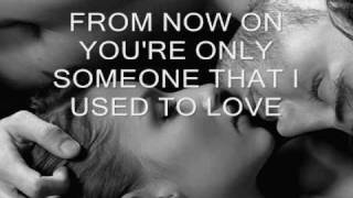 Someone That I Used To Love by Natalie Cole With Lyrics