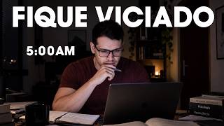 Como enganar seu cérebro para VICIAR em estudar e trabalhar por horas, sem esforço.