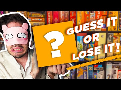 GUESS IT or LOSE IT - Board Game Blind Test | Beat The Boss