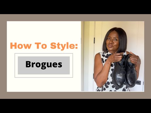 How To Style: Brogues | Fall 2021 Shoe Trends | SQUARE PEARLS