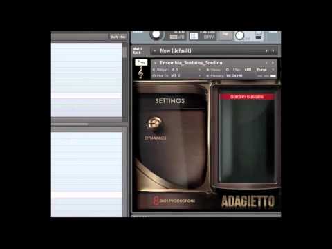 8Dio Adagietto Long Notes