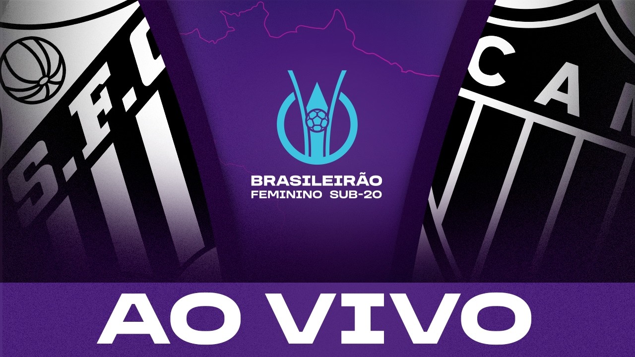 AO VIVO: SANTOS x ATLÉTICO-MG | BRASILEIRÃO FEMININO SUB-20 2026 | 2ª RODADA