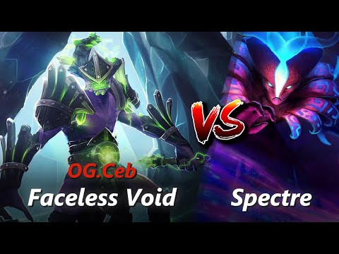 How to Faceless Void offlane vs Spectre/Lion (feat. Ceb) | First 10 minutes