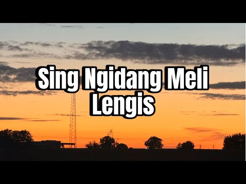 Lirik Lagu Sing Ngidang Meli Lengis - Agustin cover By: Debby Oktaviani