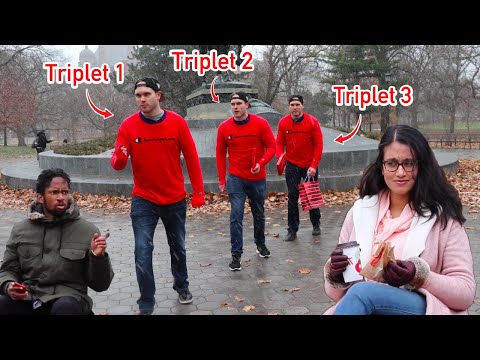 TRIPLET TIME TRAVELER PRANK