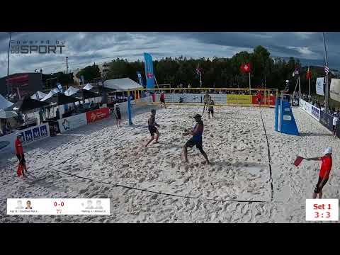 Final WT 1STAR Montpellier SWE (Åhman/Hellvig) vs FRA (Aye/Gauthier-Rat)