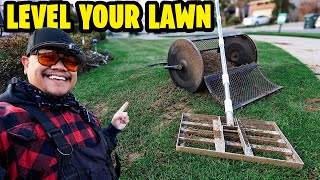 Want a level lawn? Do This