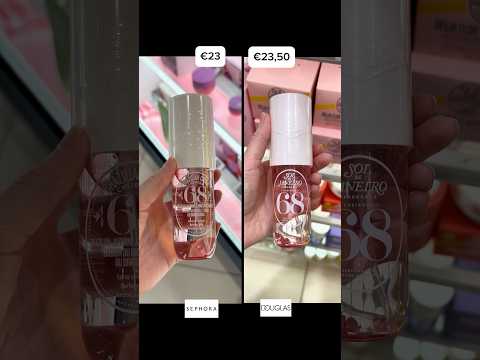 Sephora or Douglas? #sephora #sephorahaul #douglas #beauty #makeup #pricecomparison #skincare #haul