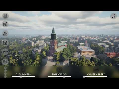 Turku City - Google Maps - Unreal Engine 5