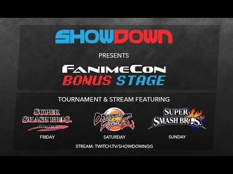 ShowDown at FanimeCon 2018 - Game Hall Takeover SSBM, DBFZ, & Smash4 esports tournaments