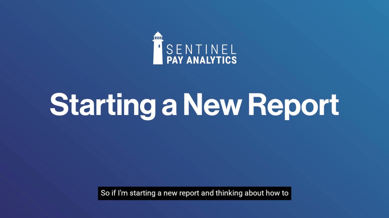 Sentinel Pay Analytics | Pay Equity Regression Software - Walkthrough Part 1