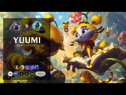 Yuumi Support vs Nami - KR Challenger Patch 12.21