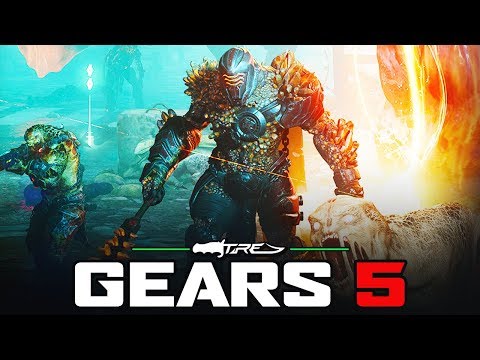 GEARS 5 Horde Mode Gameplay - BOSS WAVE Compilation (GEARS 5 Boss Waves Gameplay)