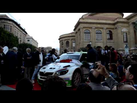 La partenza della 99^ edizione della Targa Florio