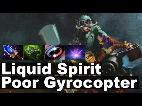 Liquid Spirit Poor Gyrocopter Shanghai Major EU Qualifiers Dota 2