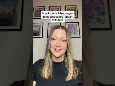 How I speak four languages #polyglot #languages #french #spanish #portuguese #languagelearning