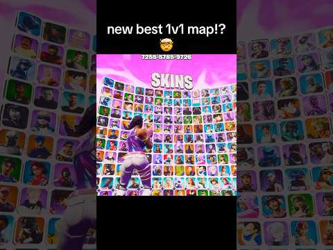 free skin map?? 🤫 #fortnite #1v1#fyp #fortniteclips #fortnitecreative #creative #viral