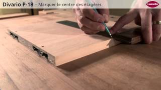 Ferrements d’assemblage LAMELLO DIVARIO P-18_Installation avec ZETA P2