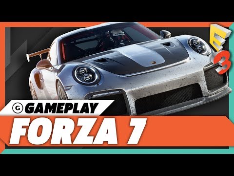 Forza Motorsport 7 Gameplay on Xbox One X | E3 2017 Microsoft Press Conference