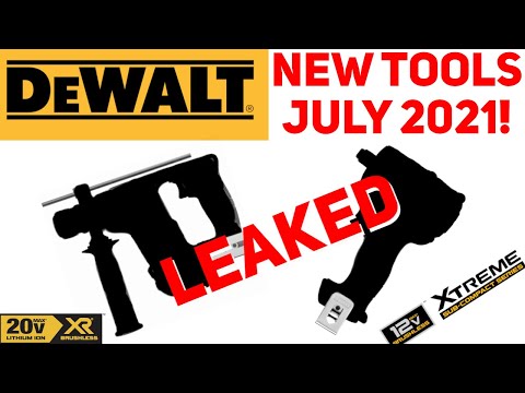 🔴 DeWalt NEW 20V & 12V TOOLS July 2021!