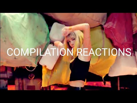 Part2 Compilation reactions to Lisa's rap on BOOMBAYAH MV #blackpink #lisa
