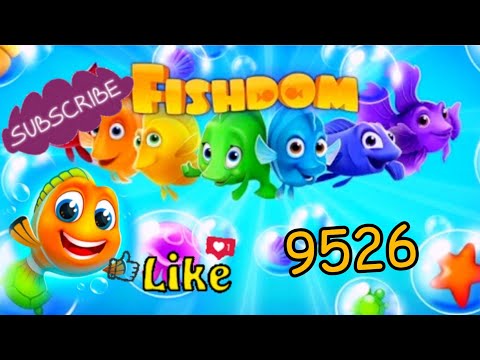 fishdom 2022, no Boosters, 9526  level - прохождение без бустеров, 9526 уровень.