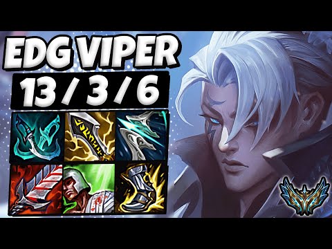 Aphelios vs Kalista ADC [ EDG Viper ] Patch 12.12 Korea Challenger ✅
