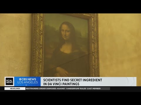 Leonardo da Vinci and other masters may have used egg yolk in their paintings
