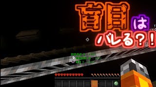 【PA】製作者ならできるよね？盲目状態なのを誰にもバレずにゴールせよ！！【マイクラ】【アスレ】