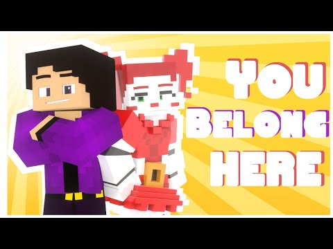 SYKK Society - "You Belong Here" [CANCELED PROJECT] Minecraft FNaF Animation (Song by JT Music)