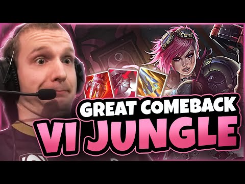 GREAT COMEBACK WITH VI IN DA JUNGLE | Jankos