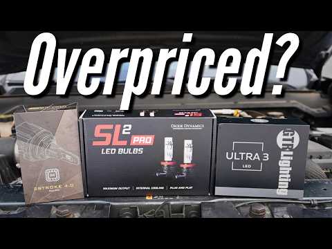 Are High-End LED Headlights Worth the Money? I Tested: GTR Lighting Morimoto Diode Dynamics & More.