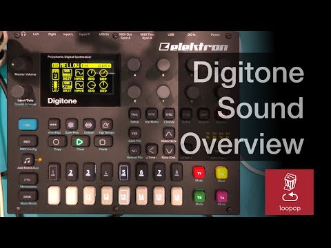 Elektron Digitone: How does it sound? 32 factory patterns, no talking