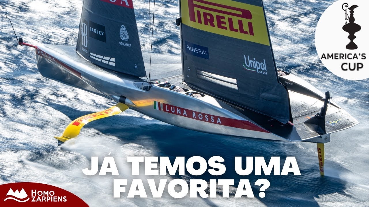 Quem é a equipe favorita pra chegar na final da America's Cup?