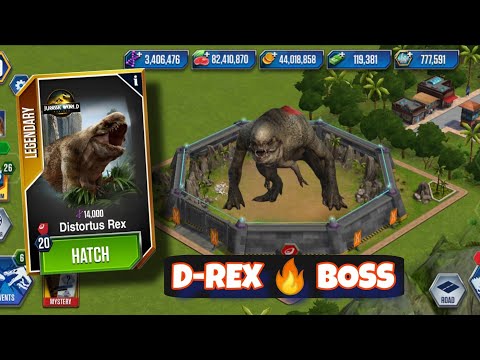 D-REX 🔥 BOSS BATTLE | Ultimate Hybrid Dominates! 🦖💥