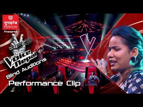 Sushma Bishwokarma "Jhajhalko Liyera" The Voice of Nepal Season 2 - 2019
